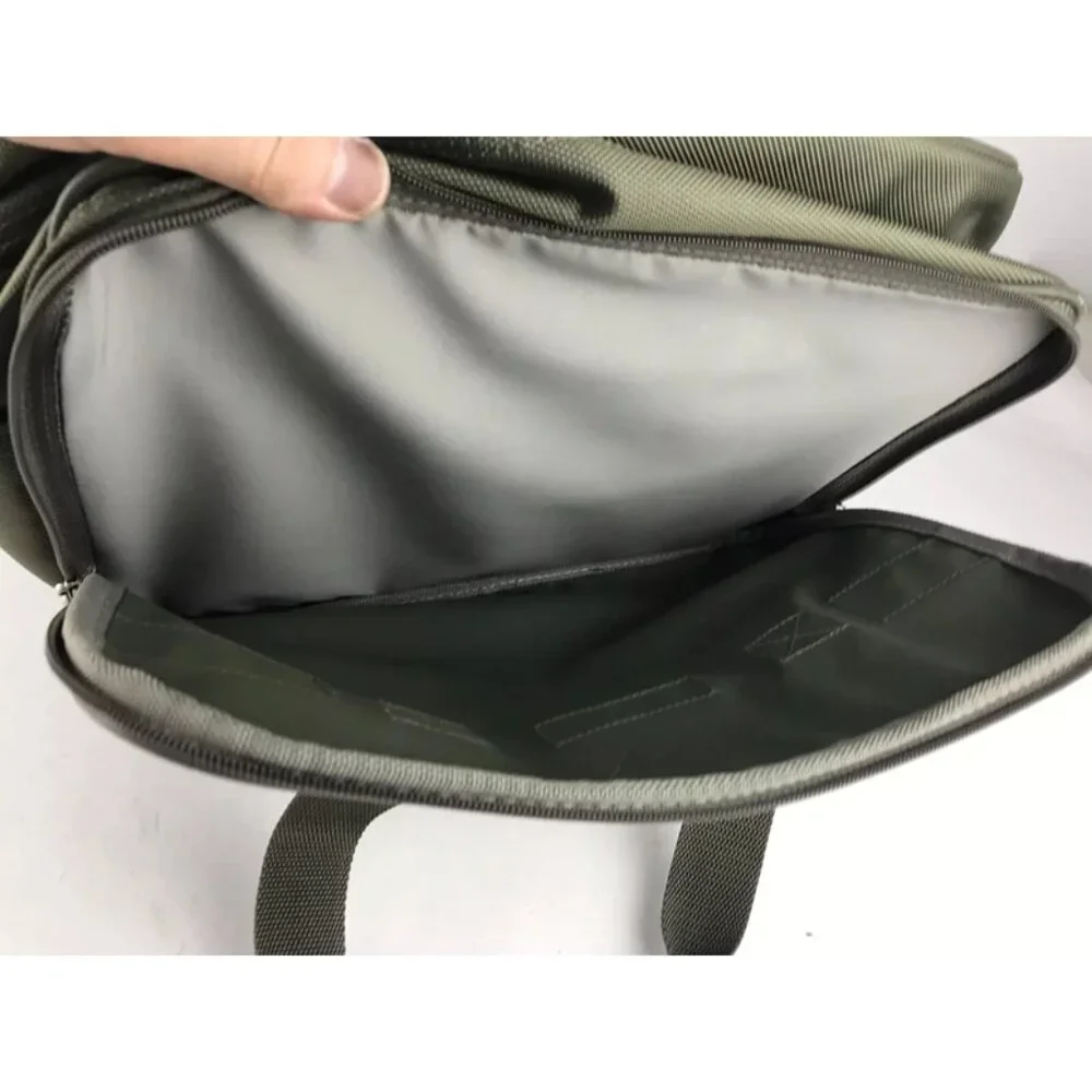Delsey‎ Unisex Adults Green Outer Zip Pocket Double Top Handle Luggage Bag